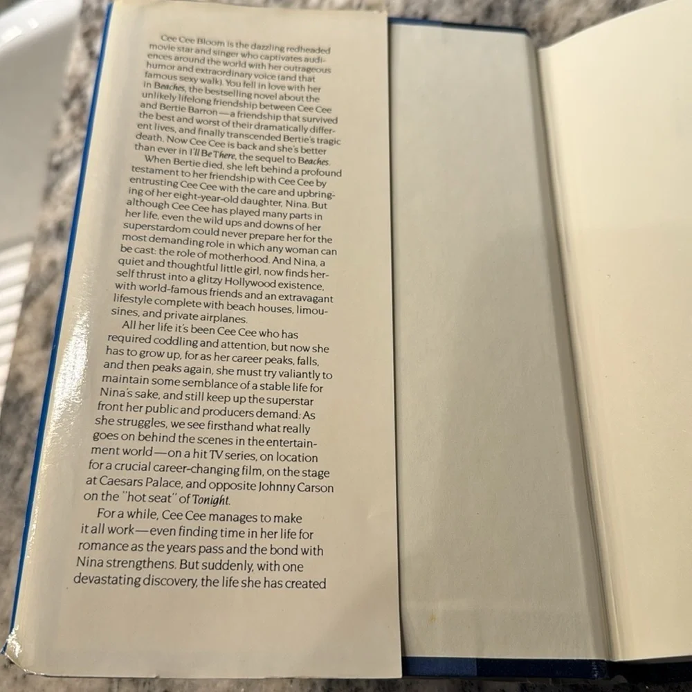 Beaches II I'll Be There, a sequel to Beaches hardback book by Iris Rainer Dart